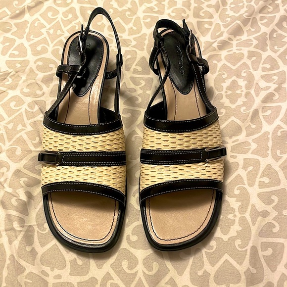 Trotters Sandals with 1” Heel. Worn Once. Great Shape - Picture 2 of 11